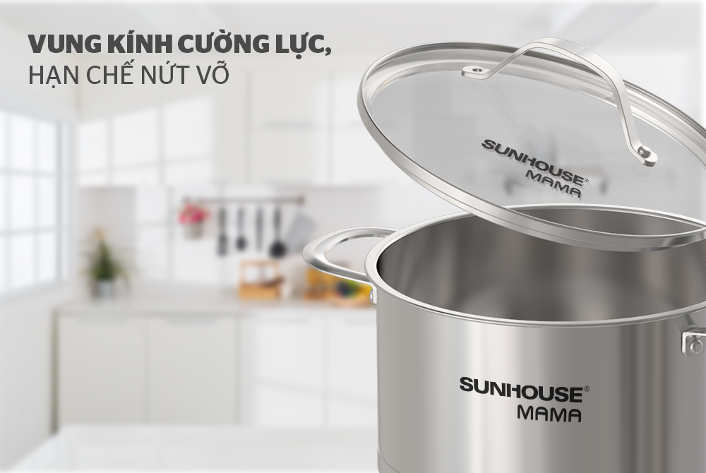 BỘ NỒI INOX 5 ĐÁY SUNHOUSE MAMA SHG502 3