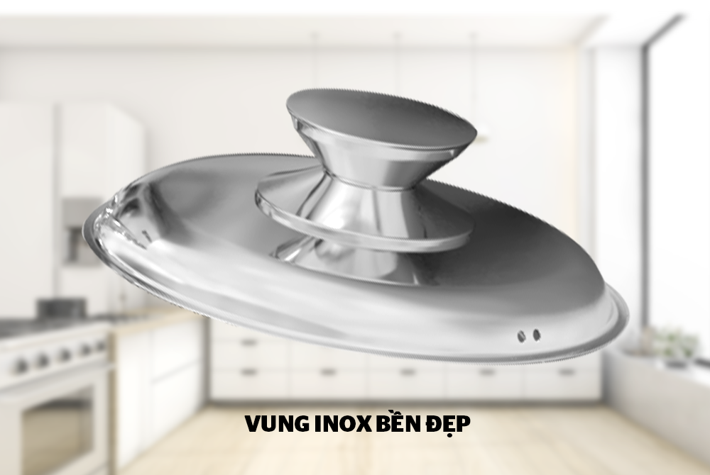 BỘ NỒI INOX 3 ĐÁY SUNHOUSE SHG339 3