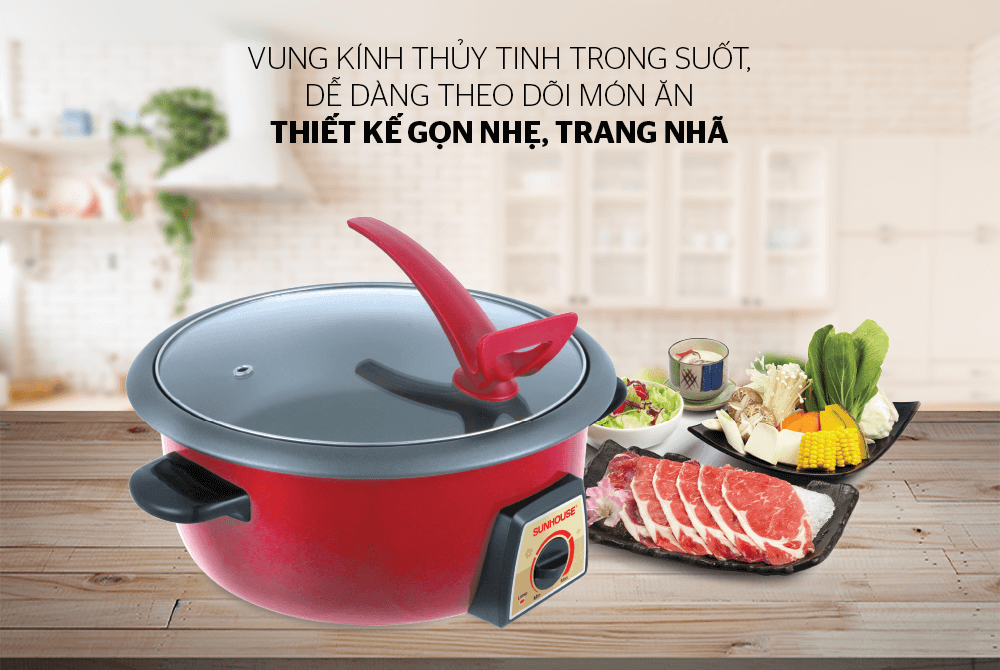 Lẩu điện SUNHOUSE SHD4520 02