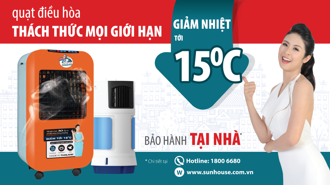 Sử dụng quạt điều hòa SUNHOUSE như thế nào cho hiệu quả?