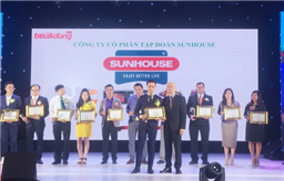Tập đoàn SUNHOUSE năm thứ 3 liên tiếp vinh dự nhận giải “Tin & Dùng Việt Nam”