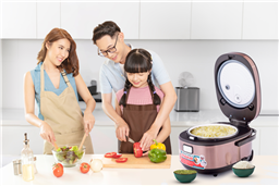 Cách nấu xôi đậu xanh bằng nồi cơm điện dẻo, thơm, trọn vị béo bùi