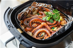 3 cách làm bạch tuộc nướng bằng nồi chiên không dầu giòn sần sật 