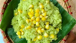 Cách nấu xôi ngô ngọt thơm ngon đẹp mắt bằng nồi cơm điện cho bữa sáng gia đình