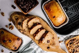 Cách làm bánh chuối yến mạch bằng nồi chiên không dầu healthy