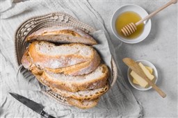 Cách làm bánh mì nướng mật ong bằng nồi chiên không dầu giòn rụm