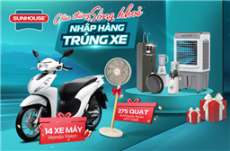 CHƯƠNG TRÌNH KHUYẾN MẠI: CHÀO THÁNG SỐNG KHỎE – NHẬP HÀNG TRÚNG XE 