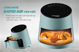 GIẢI ĐÁP THẮC MẮC KHI SỬ DỤNG NỒI CHIÊN KHÔNG DẦU SUNHOUSE