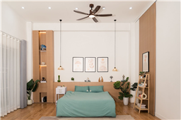 Lắp quạt trần SUNHOUSE trong phòng ngủ có tốt không? Lưu ý quan trọng khi lựa chọn