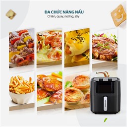 Cách cài đặt nhiệt độ nồi chiên không dầu chuẩn cho từng món ăn