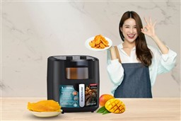 Cách làm xoài sấy dẻo bằng nồi chiên không dầu chua ngọt tròn vị