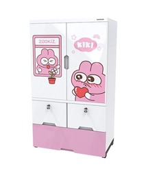 Tủ nhựa trẻ em 2 cánh Happy Kids Sunhouse KS-CA1177G3