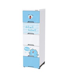 Tủ nhựa trẻ em 5 ngăn Happy Kids Sunhouse KS-CA343B5