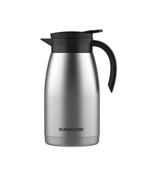 Ấm giữ nhiệt pha trà 1.0L Inox 304 Sunhouse KS-TH1000TI