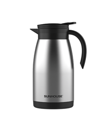 Ấm giữ nhiệt pha trà 1.4L Inox 304 Sunhouse KS-TH1400TI