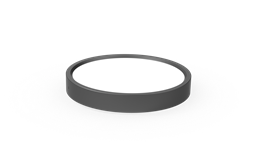 ĐÈN LED ỐP TRẦN TRÒN ĐEN SUNHOUSE SHE-TD-24W-ST