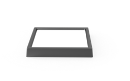 ĐÈN LED ỐP TRẦN VUÔNG ĐEN SUNHOUSE SHE-VD-24W-ST