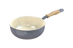 Chảo sâu phủ sứ đáy từ Sunhouse Healthy SDP24M