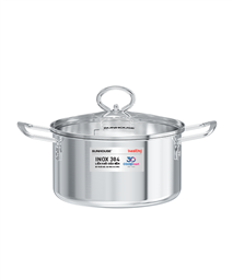 Nồi lẻ inox nguyên khối Sunhouse Healthy SHG601-18DC