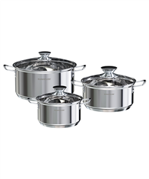 Bộ nồi Inox 3 đáy Sunhouse Eco SHG363
