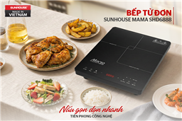 BẾP TỪ ĐƠN CẢM ỨNG SUNHOUSE MAMA SHD6888
