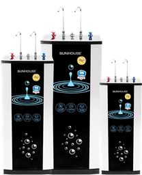 Máy lọc nước R.O nóng lạnh 10 lõi SUNHOUSE SHR76210CK