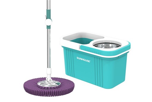 BỘ LAU NHÀ XOAY 360 ĐỘ SUNHOUSE KS-CL350IB