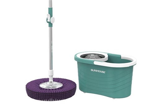 BỘ LAU NHÀ XOAY 360 ĐỘ SUNHOUSE KS-CL300IB