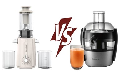 So sánh máy ép chậm và máy ép nhanh dựa theo 9 tiêu chí